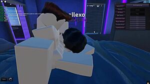Getting fucked by a hot girl from Roblox, damn hot