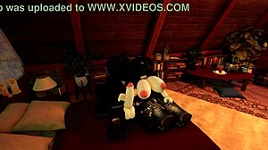 Best Friend Catches Me Masturbating and Helps with Blowjob and Titty Fuck