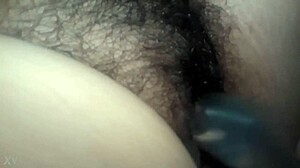 Pounding My Wet Vagina With A Thick Dildo