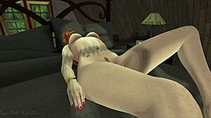 She says, 'I'm home alone, time to finger my wet pussy?'