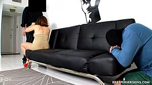 Cuckoldress bull and cuckold humiliation