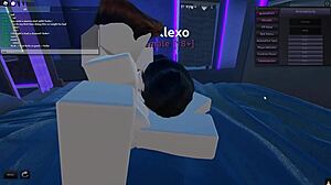 Getting fucked by a hot girl from Roblox, damn hot