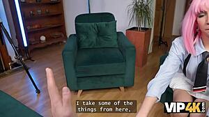 vip4k cam girl becomes pornstar to pay debts