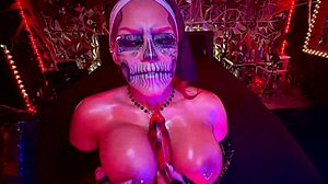 Damn! Sinister Nun Delivers Wild JOI Straight from Hell’s Depths