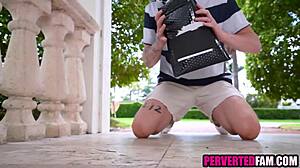 Hey! Step Sister Needs Step Brother's Help for Deepthroat Action!