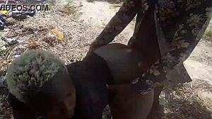 Ebony Babe Gives the Best Blowjob Ever!