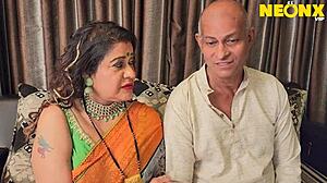 Chubby Desi Bahu Drilled by Harami Old Sasur Ji