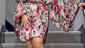 big clit milf nina dolci toys with brunette vanessa