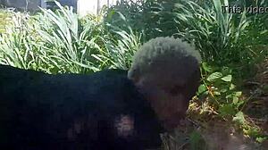 Ebony Babe Gives the Best Blowjob Ever!