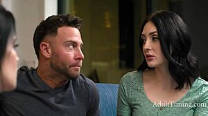 Pregnant cuck wife grinds hard in cheating fantasy session