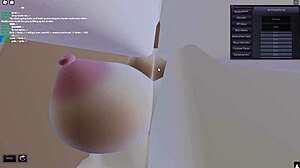 Getting fucked by a hot girl from Roblox, damn hot