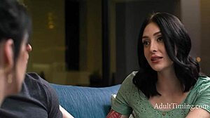 Pregnant cuck wife grinds hard in cheating fantasy session