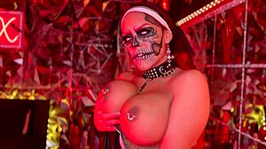 Damn! Sinister Nun Delivers Wild JOI Straight from Hell’s Depths