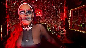 Damn! Sinister Nun Delivers Wild JOI Straight from Hell’s Depths