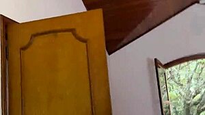 Big tit ebony fucks hard in intense threesome action. Can she handle the group?