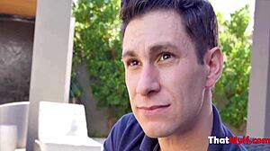 Anna Bell Peaks Sucks Boss's Cock in Office Garage