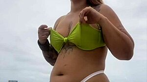 Why Did the Cheese Vendor Keep Staring at My Pussy on the Beach?