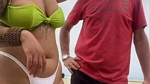 Why Did the Cheese Vendor Keep Staring at My Pussy on the Beach?