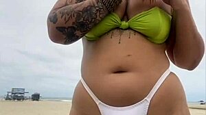 Why Did the Cheese Vendor Keep Staring at My Pussy on the Beach?