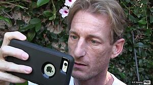 Naomi Woods In Bikini Gives Blowjob And Gets Muff Diving Outdoors