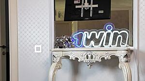 Horny busty blonde Sonya rides monster cock with juicy pussy