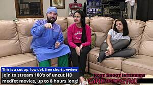 Alix Avery Spreading For Stimulating Exam