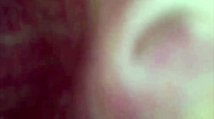 Real pussy orgasm with sperm in juice