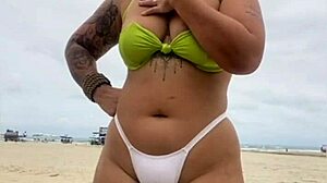 Why Did the Cheese Vendor Keep Staring at My Pussy on the Beach?