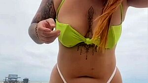 Why Did the Cheese Vendor Keep Staring at My Pussy on the Beach?