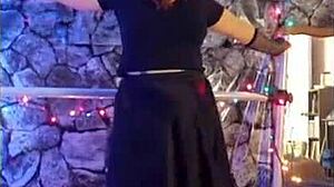 Hotwife Steffi May Dances Pussy in Mature Solo Promo