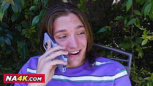 Aubry Babcock Gets Nailed in Bathroom Doggystyle Frenzy. So Hot! 🔥