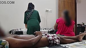 Flashing cock to maid, caught on hidden cam footage