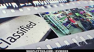 Shoplyfter - Sexy Teen Vanessa Sky Caught Shoplifting Forced to Deepthroat Security's Huge Shaft