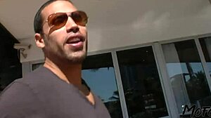 yo, this 19-year-old model just got cum all over her tits!