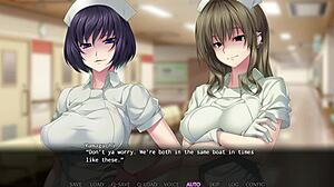 i can't believe it, in nope nope nurses part 5, i'm bound and dominated by these wild nurses at the hospital with crazy blowjob action.