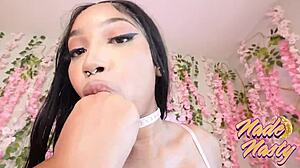 Pinkroom ep 4: Wicca Lavey eats ass, sucks cock teaser by Nade Nasty