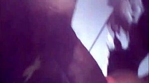 An African teen gave an incredible blowjob experience