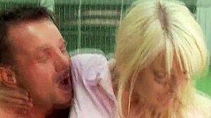 Blonde Mommy Teases With Tight Ass And Blowjob