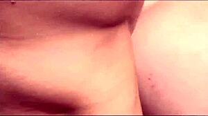 Cute Blonde Nicole Fucks Her Man!