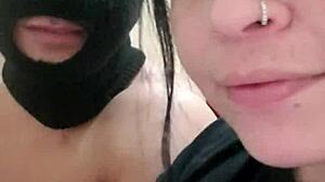 Beautiful Colombian Milf Gives Blowjob, Then Gets Fucked On The Street