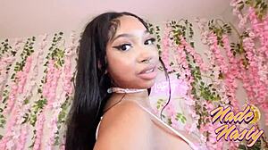 Pinkroom ep 4: Wicca Lavey eats ass, sucks cock teaser by Nade Nasty