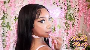 Pinkroom ep 4: Wicca Lavey eats ass, sucks cock teaser by Nade Nasty