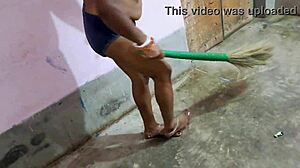 Hardcore sex of village bhabhi with a naughty guy is very hot