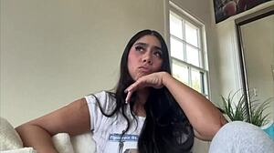 Violet Myers Dives Deep in Hot Interracial Casting Session