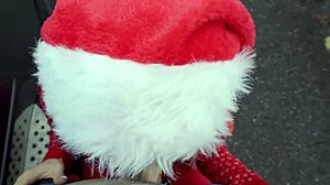 Mila Perez spreads Christmas cheer with spicy public antics