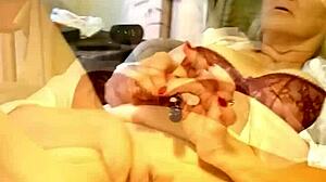 hot mature bbw fucks her dildo with toys