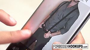 गर्म कॉलेज लड़की बड़े लंड वाले सौतेले चाचा से चोदती है।