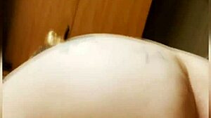 Shaved BBW Pornstar Teases Pussy and Asshole with Big Black Cock