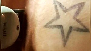 Shaved BBW Pornstar Teases Pussy and Asshole with Big Black Cock