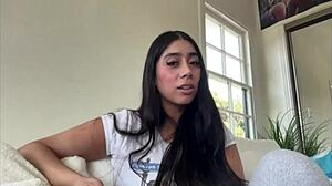 Violet Myers Dives Deep in Hot Interracial Casting Session